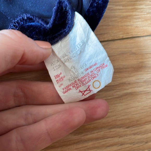 Velvet mini dress - Picture 8 of 9